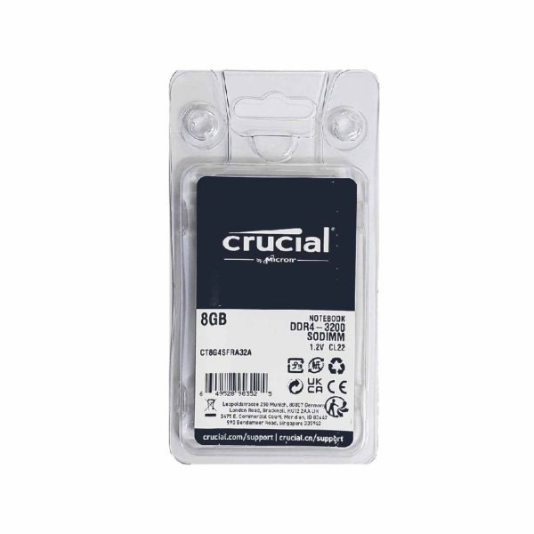 رم  لپ تاپ کروشیال مدل DDR4(3200MHZ) ظرفیت 8 گیگابایت